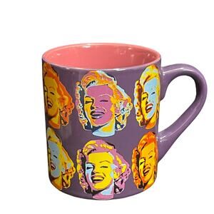 Vintage Warhol-style Marilyn Monroe Coffee Mug: Radio Days